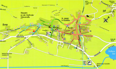 Ortsplan Tramin - Hofkellerei W. & G. Walch